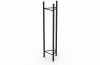 Stojak podwójny na kwiaty loft kwietnik 90 cm podstawka SK90 MetalFab 